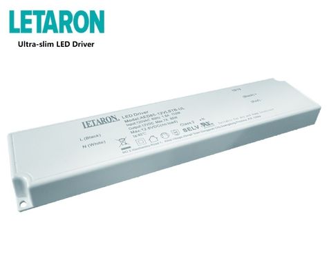 Letaron 12v एलईडी पावर सप्लाई अल्ट्रा थिन एलईडी ड्राइवर क्लास 2 प्रोटेक्शन