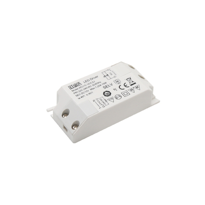 एलईडी ड्राइवर 15W दर्पण प्रकाश बिजली की आपूर्ति 12V ट्रांसफार्मर 120V स्ट्रिप लाइट्स के लिए एसी से डीसी, निरंतर वोल्टेज उत्पादों के लिए