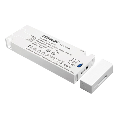 एलईडी ड्राइवर 18W बिजली आपूर्ति 12V ट्रांसफार्मर 220-240V AC से DC स्ट्रिप लाइट्स के लिए, स्थिर वोल्टेज उत्पाद