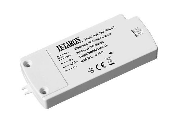 कैबिनेट लाइट सीसीटी डिमर कंट्रोल के लिए IP20 इलेक्ट्रॉनिक इर सेंसर स्विच